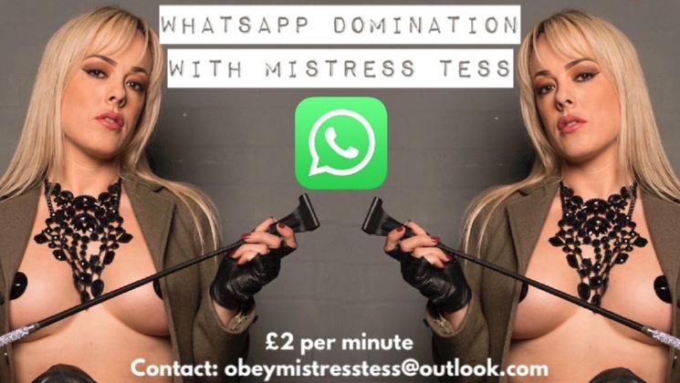 Milton Keynes Mistresses – Miss Tess is available via WhatsApp